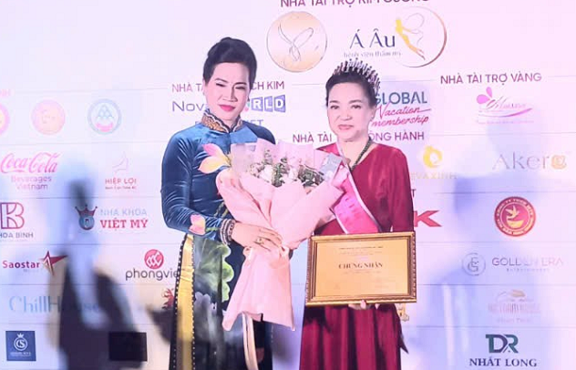 Bùi Thị Minh Xuân đoạt danh hiệu Nữ hoàng Giải pháp sức khỏe toàn diện